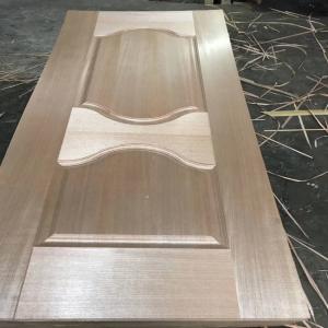 China 2.5mm High Density Wood Veneer Door Skins Modern Style 840KG / M3 Density supplier
