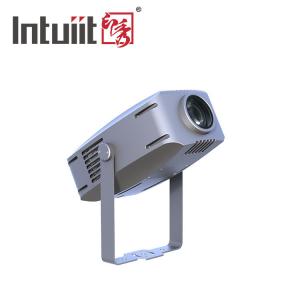 China LED IP65 Outdoor Portable Mini Digital Custom Gobo Projector Flood Light On Stand supplier