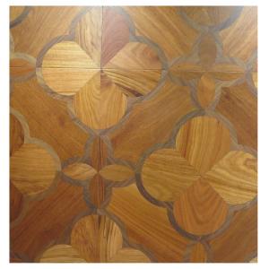 Beautiful flower pattern tiles wood flooring, different designs