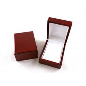 Square Luxury Modern Jewelry Box , Handmade Dustproof Anti Tarnish Jewelry Box
