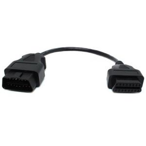 OBDII OBD 16 Pin J1962 Male to OBD2 Female Extension Round Cable