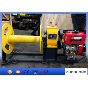 China 188 F Diesel Cable Winch Air-Cooled Wire Rope Hoist Cable Pulling Winch supplier