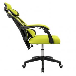 High Back Mesh Rolling Swivel Reclining PC Chair Metal Gaming Chair for Home Office