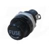 China R3-12 Black Plastic Devices Cartridge Fuse Holder For 5.2x20mm Miniature Glass Fuse wholesale