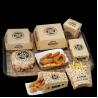China Logotipo personalizado Caja de hamburguesas ecológica reciclable Pedido personalizado aceptado para cajas rígidas wholesale