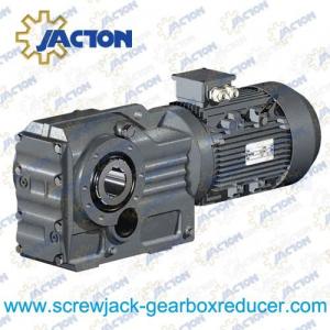 China 1.5HP 1.1KW K Series Helical bevel gear reducers, Helical bevel gear motor Specifications supplier
