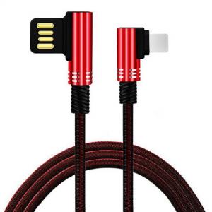Type C Micro Braided 2.4A USB 2.0 Charging Cable 1m