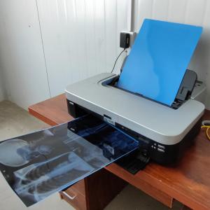 HuQ 8x10 10x12 10x14 Medical X Ray Film Density 0.28D-3.0D Polyester Roller Blind Fabric