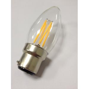 filament LED type LED candle bulb C35 360 degree warm white B22 base for UK market