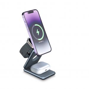 Compact Magnetic Wireless Charger With 9V/1.1A Output Voltage And Adapter Requirements