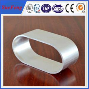 China Industrial use 6063 natural color Oval Aluminum Extrusion of anodizing wholesale
