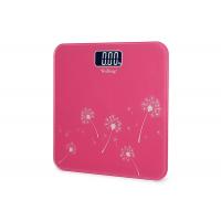 China 6MM Tempered Glass Platform Accurate Bathroom Scales For Hotel And Home Use on sale