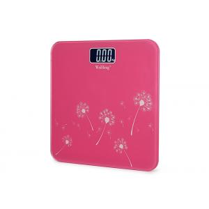 6MM Tempered Glass Platform Accurate Bathroom Scales For Hotel And Home Use