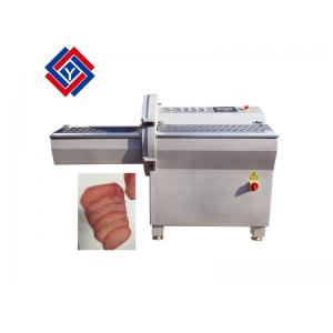 Conveyor Feeding Inlet 4.4KW Ham Goat Meat Cutting Machine