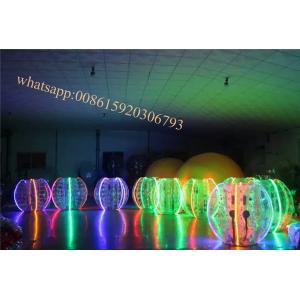 China inflatable led light lighting adult bumper ball rent bumper ball prices buddy bumper ball belly balls tup soccer zorb supplier