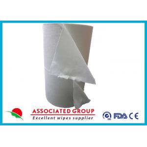 China Spunlace Nonwoven Disposable Dry Washcloths 100 % Cotton No Pilling / Fuzzing supplier