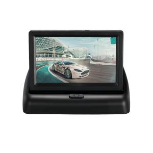 4.3 inch Foldable TFT LCD Reverse Rear View Car Monitor for Camera DVD VCR