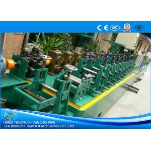 401 Grade Stainless Steel Tube Mill PLC Control With Continuous Production