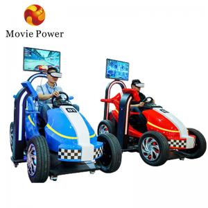 VR Theme Park Rides 9D Kids Racing Game Simulator Coin Operated Car Arcade Machine