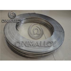 China Cr20Ni80 Nichrome Alloy , 0.05mm×100mm Nichrome Strip For Heating Foil supplier