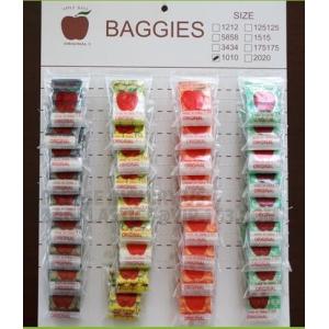 China saco feito sob encomenda plástico barato do selo do fecho de correr 100%LDPE 3x3/mini baggie da maçã, saco do armazenamento do alimento do fechamento do fecho de correr da maçã da prova do ar mini com ow supplier