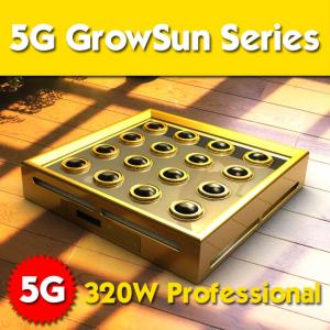 5G Growsun full spectrum 320w high power led grow lights for medical plant hydroponic grow