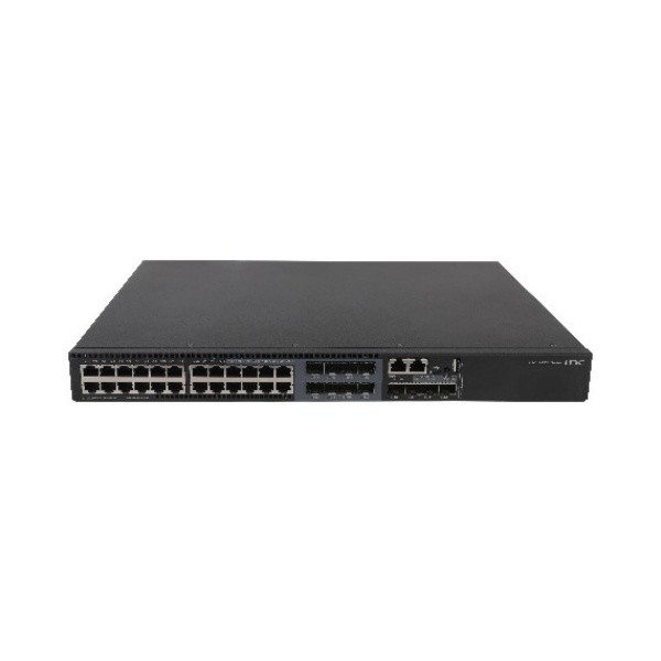 H3C LS-5560S-28P-EI ギガビット スイッチ: 高 PoE+ パワー, IRF2 スタッキング & エンタープライズ セキュリティ