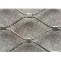 China 8m Antiwear Diamond Woven Wire Mesh OEM With Ribbon Buckle on sale