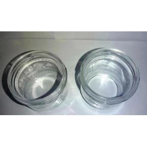 China High Transparent Caviar glass Jar standard 120ml With Metal Lid supplier