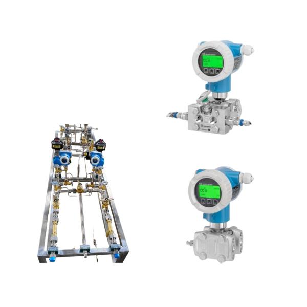Fuel Gas Skids  With  Highly and Accurate Deltabar PMD75B  Endress + Hauser Pressure Transmitter