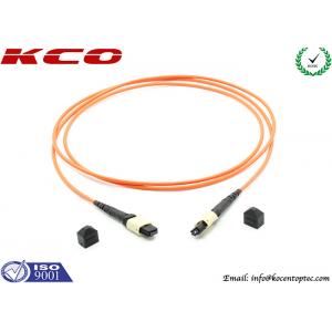 MPO To LC Breakout Cable Harness Multimode OM2 Fiber Optic Patch Cord ISO9001