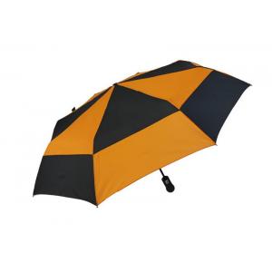 Air Vented Double Canopy Travel Size Umbrella Fantastic Promotion Wind Resistance