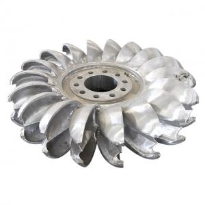 Cast Iron / Stainless Steel Pelton Hydro Turbine Axial Flow Turbine For Industrial Hydropower