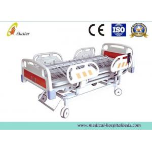 Five Function Hospital Electric Beds,Turn-Over Bed With ABS Railing Wire Mesh Bedboard (ALS-E512)