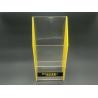 China Single Acrylic Document Holder Desktop Lucite Leaflet Stand Counter Flyer Display wholesale