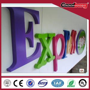 Vacuum light high quality custom strong acrylic alphabet letter signs