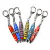 Steel Pocket Crystal Stone Mini Pen Key Chain With A Novelty Display