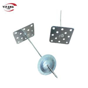 China Perforated Base Anti Aging Self Adhesive Insulation Pins Zinc Finish supplier