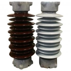 Outdoor Electrical Station Post Insulator Porcelain 72KV