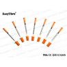China Portable Insulin Disposable Injection Syringe Multipurpose Smooth Action wholesale