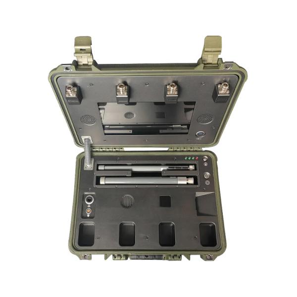 Integrated Handheld UAV Drone Signal Detector Jammer Defense Equipment