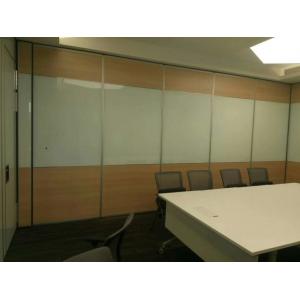 China Acoustic Movable Hotel Acoustic Partition Wall With Hanging System Sliding Roller supplier