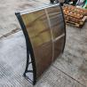 China Split Panel Polycarbonate Awning with DIY Plastic Frame wholesale