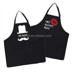 Unisex Durable Cotton Denim Apron With Customized Logo cooking Multi-functional  chef Apron