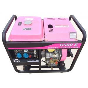 Air Cooled Diesel Small Portable Generators Set 5kva 6kva 220v - 690v