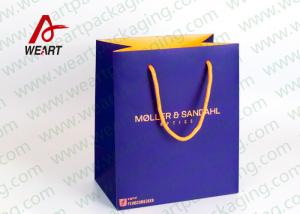 China Inside & Outside Custom Printed Personalised Paper Carrier Bags Business Promotional Use on sale 