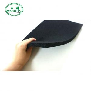 China NBR / PVC Nitrlie 1200mm Fireproof Rubber Sheet For Air Condition supplier