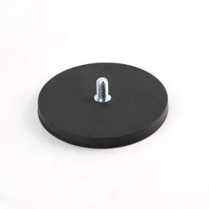 Neodymium Pot Magnet 66mm Rubber Coated For Camera Hold
