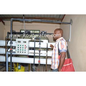 6000L/H Pure Water Treatment With RO System For Ghana Client