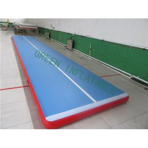 China Doubla Wall Fabric Inflatable Air Track Air Mattress Gymnastics Weather Proof supplier